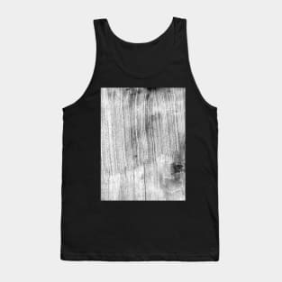 black and white gray wood grain background Tank Top